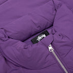 Nylon Down Puffer - Purple