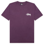 Old Phone Pigment Dyed Tee - Purple