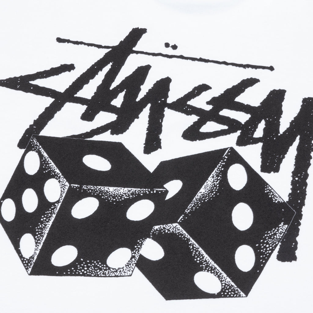 Pair of Dice Tee - White