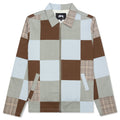 Patchwork Zip Jacket - Multi