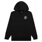 Peace Dot Hoodie - Black