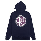Peace Dot Hoodie - Navy