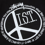Peace Dot Pigment Dyed Tee - Black
