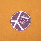 Peace Dot Pigment Dyed Tee - Copper