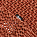 Pigment Dyed Loose Gauge Sweater - Salmon