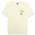 Psychedelic Tee - Pale Yellow