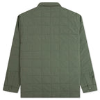 Quilted Fatigue Shirt - Green