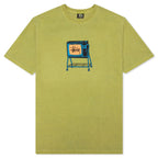 Rolling TV Pig Dyed Tee - Citron