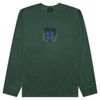 S Wreath Pigment Dyed L/S Tee - Pine