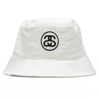 SS Link Deep Bucket Hat - White