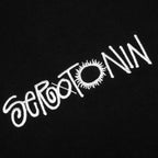 Serotonin App Hoodie - Black
