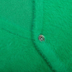 Shaggy Cardigan - Kelly Green