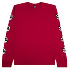 Skateman L/S Tee - Dark Red
