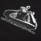 Skull Scooter Tee - Black
