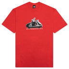Skull Scooter Tee - Red