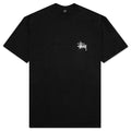 Skull Wings Dyed Tee - Black