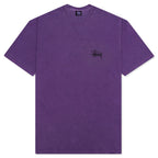Skull Wings  Dyed Tee - Purple