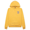 Skull & Bones Pigment Dyed Hoodie - Honey