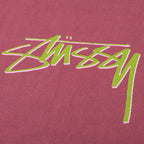 Smooth Stock Pigment Dyed Tee - Wine