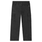 Solid Taped Seam Cargo Pant - Black