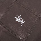 Spotted Bleach Chore Jacket - Brown