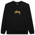 Stock Applique Crew - Black