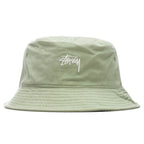 Stock Canvas Bucket Hat - Light Green