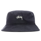 Stock Canvas Bucket Hat - Navy