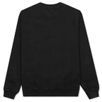 Stock Logo Crew - Black