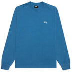 Stock Logo L/S Crew - Blue