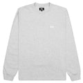 Stock Logo L/S Crew - Grey Heather