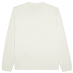 Stock Logo L/S Crew - Natural
