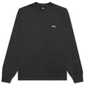 Stock Logo L/S Crew - Black