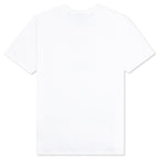 Stock Logo S/S Crew - White