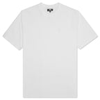 Stock Logo S/S Crew - White