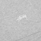 Stock Logo S/S Pocket Crew - Grey Heather