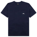 Stock Logo S/S Pocket Crew - Navy