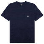 Stock Logo S/S Pocket Crew - Navy