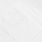 Stock Logo S/S Pocket Crew - White