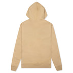 Stock Logo Zip Hoodie - Beige