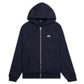 Stock Logo Zipper Hoodie - Navy