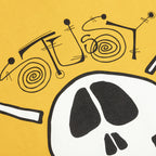 Surf Skate Skull Tee - Honey