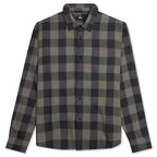Venice Plaid L/S Shirt - Charcoal