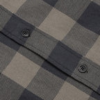 Venice Plaid L/S Shirt - Charcoal