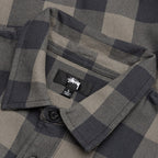 Venice Plaid L/S Shirt - Charcoal