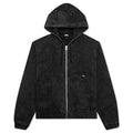 Washed Canvas Insulated Jacket - Black