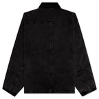 Washed Canvas Shop Jacket - Black