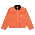 Washed Canvas Shop Jacket - Orange