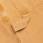 Washed Canvas Work Pant - Gold