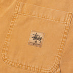 Washed Canvas Work Pant - Gold